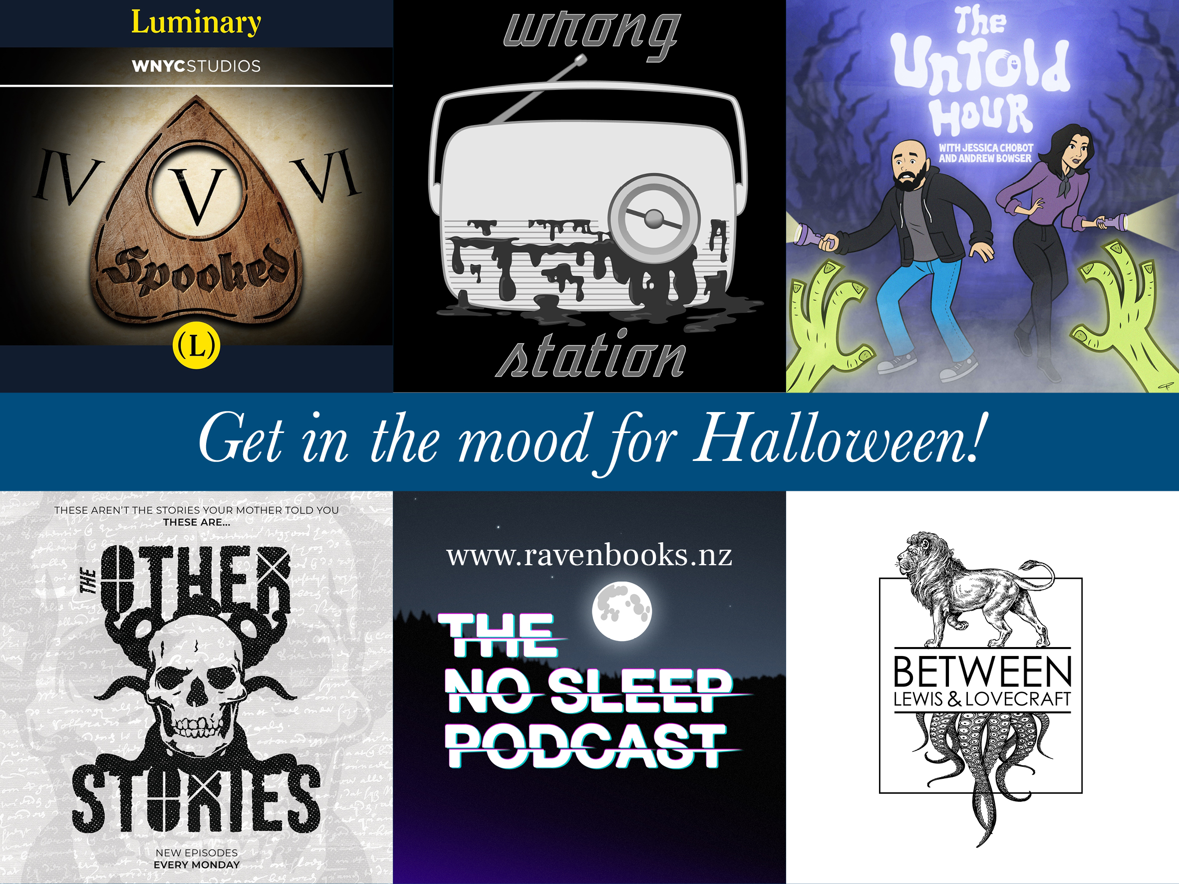 6 sPoOkY Podcasts to Listen to This Halloween